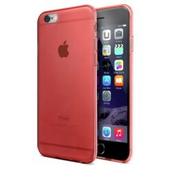 FUNDA CASE PROTECTORA ROJA MATE IPHONE 6 6s