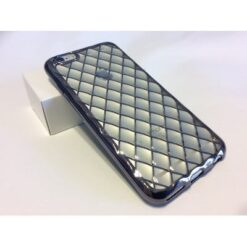 FUNDA CASE PROTECTORA ROMBOS GRIS IPHONE 6 6s