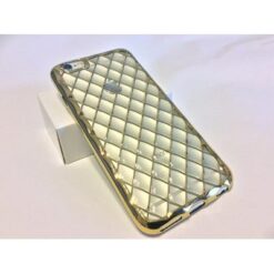 FUNDA CASE PROTECTOR ROMBOS DORADA IPHONE 6 6s