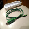 CABLE IPHONE, IPAD,IPOD LUMINOSO LED VERDE USB - Imagen 2