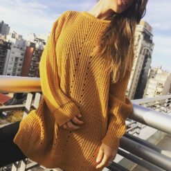 SWEATER LARGO MUJER OTOÑO- INVIERNO