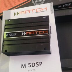 AMPLIFICADOR MATCH ALEMAN CON DSP 5 CANALES 60x4 160x1 MA-M5DSP