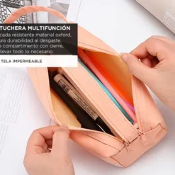 Alternative view of Cartuchera Organizador Escolar Multifuncional South Port Color Azul