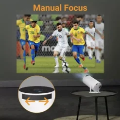 Alternative view of Proyector Led Smart Android 11 Fhd 4500 Lumenes Wifi Bt Color Blanco