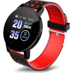 Smartwatch 119 Plus Reloj Inteligente Fitband Redondo