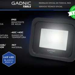 Alternative view of Reflector Led Gadnic Exterior Interior 20 W Blanco Frio Ip65