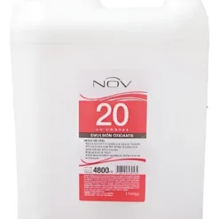 Oxidante Crema Aclarante Nov 20vol Emulsión 5lts Peluquería Blanco