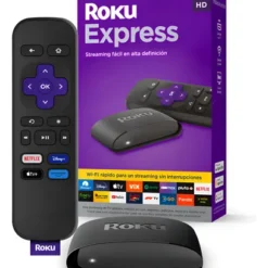 Roku Express 3960 Hd | Convertir Tu Tv En Smart | Tv Box | Chromecast | Apple Tv | Aparato Para Transformar El Tv Para Ver Netflix Y Youtube | Amazon Tv Stick.