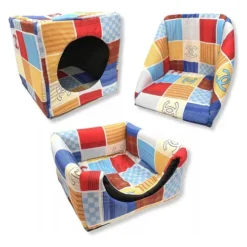 Alternative view of Cucha- Moisés - Cama Cubo 3 En 1 Para Mascotas