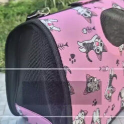 Alternative view of Bolso Transportador Perro Gato Ventilacion Mediano Mascotas Varios