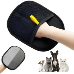 Guante Quita Pelos Y Pelusas Mascotas Sillones Ropa Negro
