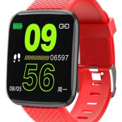 Smart Watch Gtc Swg-003 Reloj Inteligente Roja Rojo