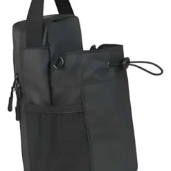 Bolso Gimnasio Magnético Deportivo Botellero Bandolera Gym Negro Lisa