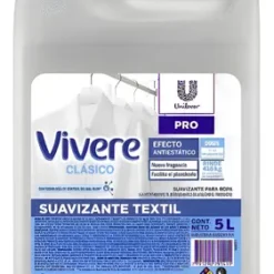 Suavizante Ropa Textil Pro Antiestático X5 L Rinde 40 Lavado