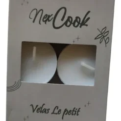 Alternative view of Velas Blancas Con Latita P/hornito Y Decoración Pack X 6 Uni