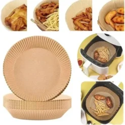 Alternative view of X50 Forro Protector Freidora 200mm X 45mm Papel Desechable Marrón Claro