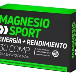 Magnesio Sport Natufarma X 30 Comprimidos Sin Sabor