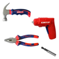 Alternative view of Juego De Herramientas Emtop 49 Piezas Con Destornillador 4v