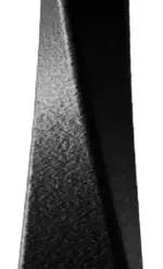 Alternative view of Florero Nórdico Decoracion Moderno Minimalista 3d Negro Cuadrado