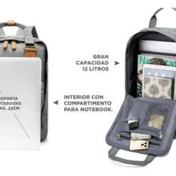 Alternative view of Mochila Elegante Southport 12 Litros Unisex Notebook Color Rosa