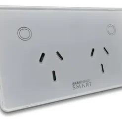 Tomacorriente Wifi Smart Doble Enchufe Inteligente Domótica Color Blanco