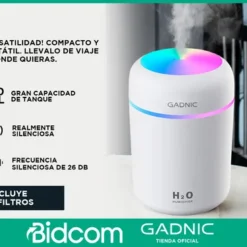 Alternative view of Humificador Difusor Gadnic Ultrasonico Aromático Electrico