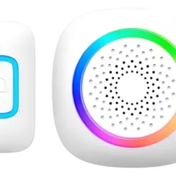 Timbre Inalambrico Wireless Doorbell Kit 60 Melo 300 Mts Led