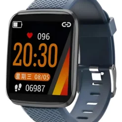 Reloj Gtc Smartwatch Swg-003-a Azul Milanés Amarillo Verde Oscuro