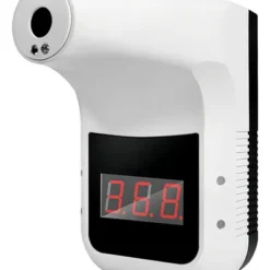 Termometro Automatico De Pared Gadnic 350g Sensor Infrarrojo Pantalla Digital Recargable