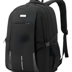 Mochila South Port Urbana Impermeable Acolchonada y Resistente Negro 30L