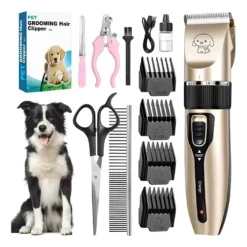 Maquina Corta Pelo Perro Mascota Recargable Inalambrica Acc