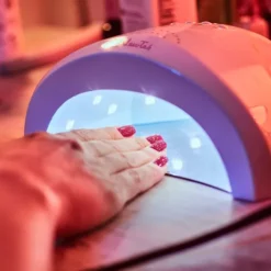 Alternative view of Cabina Uv Led Manicuria Profesional Esculpida Gelificada Uña Color Blanco