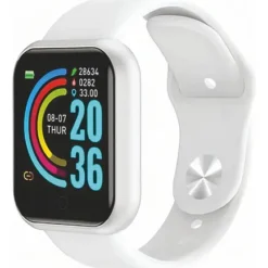 Smartwatch Holmi Smart Bracelet D20 1 1.3 Bluetooth Inteligente Malla Blanco De Silicona