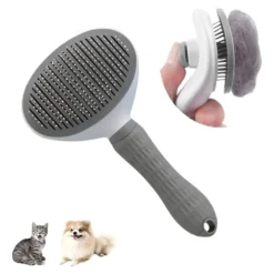 Peine Cepillo Autolimpiante Perros Gatos Mascotas Cardina