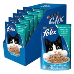 Pouch Purina Felix X 15 Pouch 85g Surtido Traviesospet#