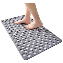 Alfombra De Baño Bañera Antideslizante Para Ducha Grande