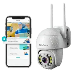 Cámara de Seguridad Wifi IP Gadnic DM200W FHD Motorizada 1080P Audio Bidireccional Conexión Inalámbrica