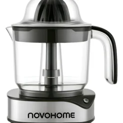 Exprimidor De Jugos Eléctrico Novohome 1.2 Lts Con Pico Vertedor Y Luz Indicadora De Uso