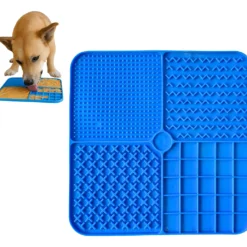 Alfombra De Lamer Xl Antiansiedad Silicona Para Perros Gatos