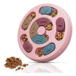Plato Perro Gato Alimento Juguete Interactivo Premio