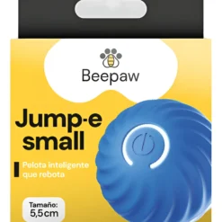 Pelota Interactiva Juguete Beepaw Jump-e Perros Pequeños Color Azul