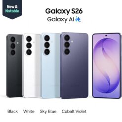 Samsung Galaxy S26, Unlocked Android Smartphone, 256GB, Cobalt Violet