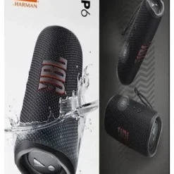 Altavoz Bluetooth JBL Flip 6 Caja Negra/Negra-