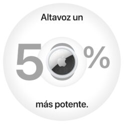 Apple AirTag (2.ª generación): Permite localizar llaves, carteras y más; función de localización con sonido; hasta 1,5 veces más alcance en búsqueda de precisión