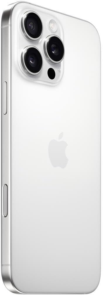 Apple iPhone 16 Pro Max, 256GB, Titanio Blanco (Reacondicionado)" se traduce al español como "Apple iPhone 16 Pro Max, 256GB, Titanio Blanco (Reacondicionado)". La traducción es...