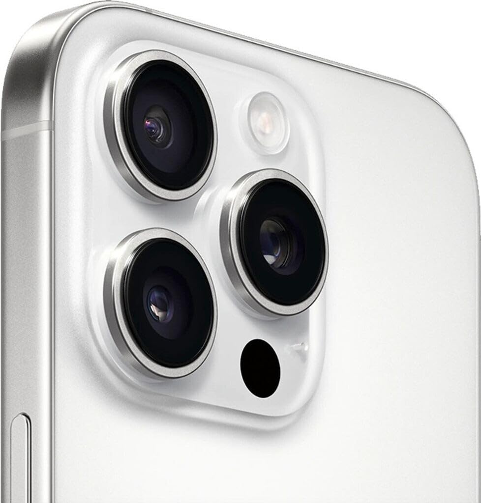 Apple iPhone 16 Pro Max, 256GB, Titanio Blanco (Reacondicionado)" se traduce al español como "Apple iPhone 16 Pro Max, 256GB, Titanio Blanco (Reacondicionado)". La traducción es...