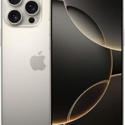 Apple iPhone 16 Pro Max, 256GB, Titanio Natural (Reacondicionado)" se traduce al español como "Apple iPhone 16 Pro Max, 256GB, Titanio Natural (Reacondicionado)". La traducción...