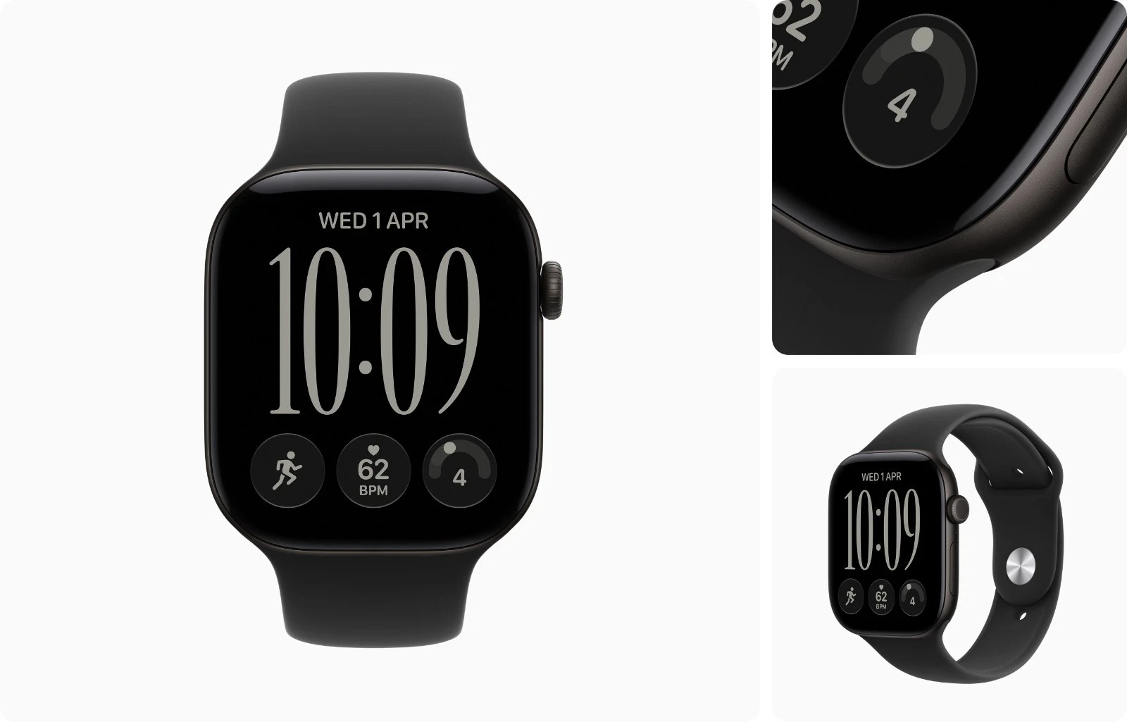 Apple Watch Serie 12 GPS 42mm Caja de Aluminio OLED Resistente al Agua 50m ByFedEx
