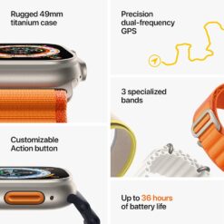 Apple Watch Ultra GPS + Cellular 49 mm Reloj Inteligente