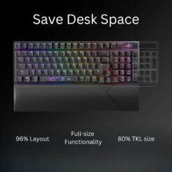 ASUS ROG Strix Scope II 96 Teclado Mecánico Gaming Inalámbrico
